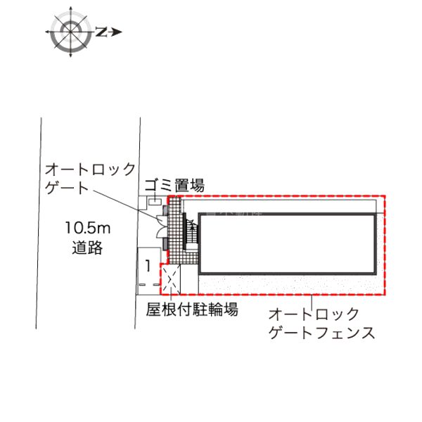 レオパレスJ BOX IVの室内写真1枚目
