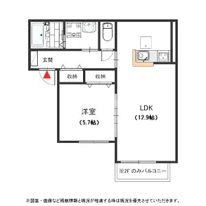 ラシーネ大今里の間取り図