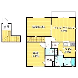 サンガーデン華の間取り図