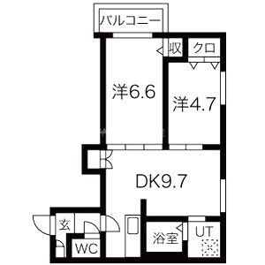 F asecia Elfiの間取り図