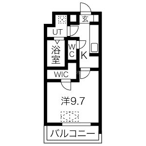 スプランディッド新大阪DUEの間取り図