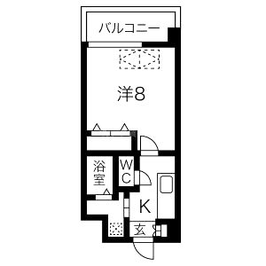 スプランディッド新大阪DUEの間取り図