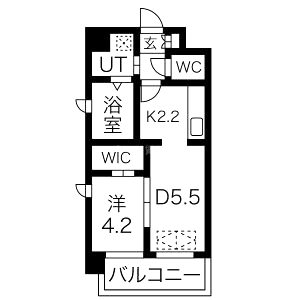 スプランディッド新大阪DUEの間取り図