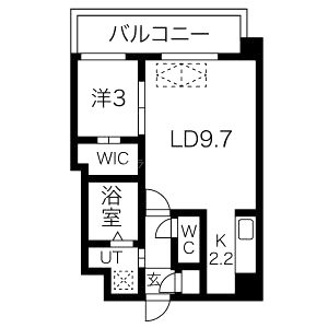 スプランディッド新大阪DUEの間取り図