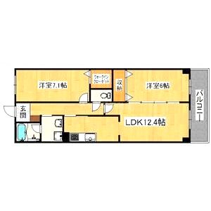 メゾン集の間取り図