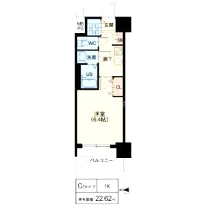 グランカーサ高井田の間取り図