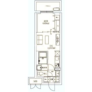 LEGALAND+NISHINOMIYA PARKSIDEの間取り図