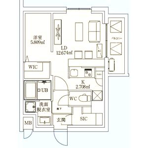 LEGALAND+NISHINOMIYA PARKSIDEの間取り図