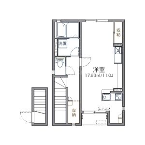 レオネクスト安岡寺の間取り図