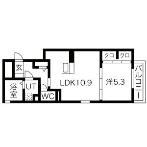 ラ メゾンアンソレイエ板宿の間取り図