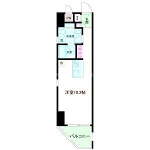 88松ヶ枝ウイングの間取り図