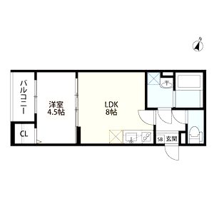 ロワジール城山町(ロワジールシロヤマチョウ)の間取り図
