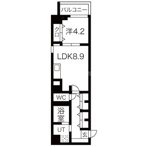 ブランドール北山の間取り図