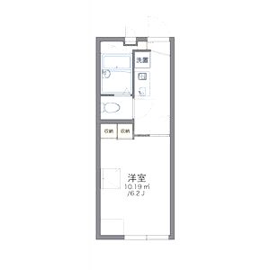レオパレスFIIの間取り図