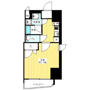 W-STYLE大阪天満宮の間取り図
