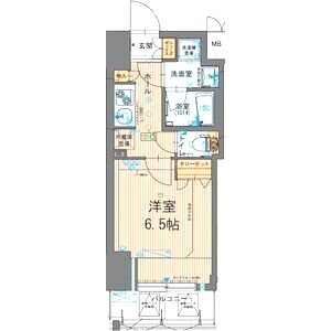 W-STYLE大阪天満宮の間取り図