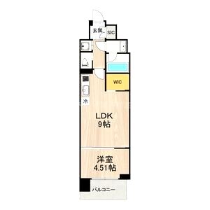 レオングラン本町橋の間取り図