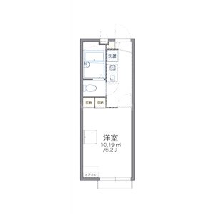レオパレスルミエール道場の間取り図
