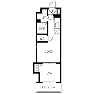 AXIA M-City大阪瑞光の間取り図