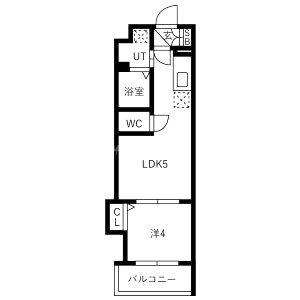 AXIA M-City大阪瑞光の間取り図