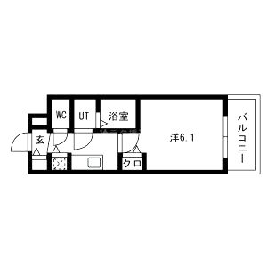 プレサンス高津公園ディオの間取り図