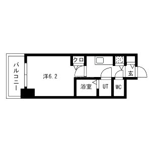 プレサンス高津公園ディオの間取り図