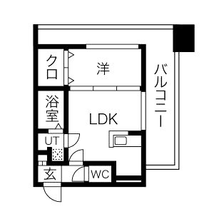 W.O.B.KYOBASHIの間取り図
