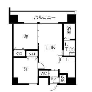 W.O.B.KYOBASHIの間取り図