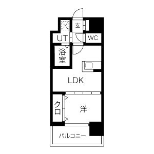 W.O.B.KYOBASHIの間取り図