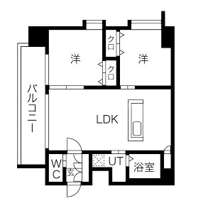 W.O.B.KYOBASHIの間取り図