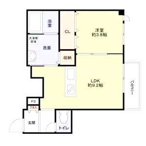 エヌズガーデン夙川の間取り図