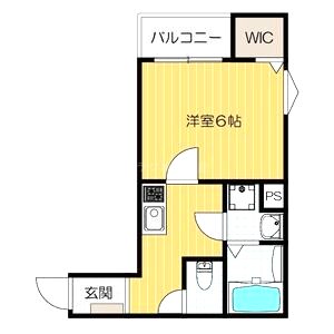 REGIES八尾駅前の間取り図