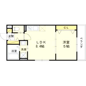 ティアラ豊川の間取り図