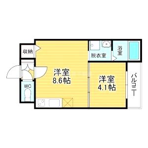 RIO GRANDEの間取り図