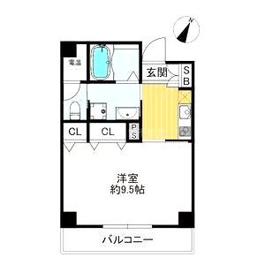 ピッコラカーサ友田町の間取り図