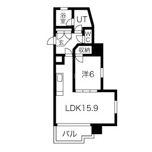 ベルファース緑地公園の間取り図