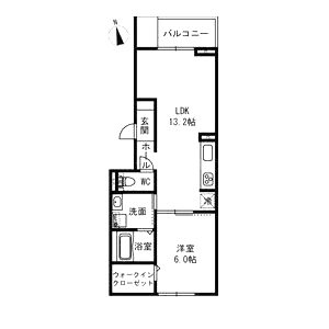 COCO GRANDMAの間取り図