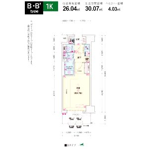 ソルテラス甲子園口クレアストの間取り図