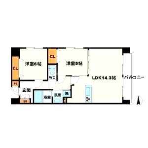 グランテージの間取り図