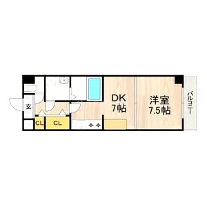 センターポイント吉志部の間取り図