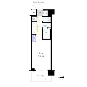エスリード京都吉祥院 ヴィーナの間取り図