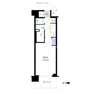 エスリード京都吉祥院 ヴィーナの間取り図