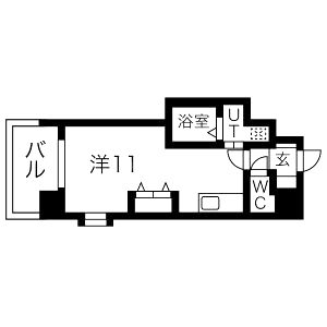 FRONT FIELD Tennojiの間取り図