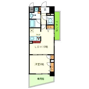メゾン ド バレーの間取り図