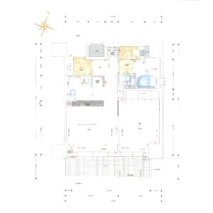 リーガル京町堀の間取り図