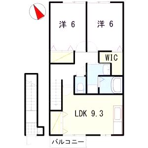 コンフォート佐良和IIの間取り図