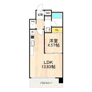 プレジオ今福鶴見の間取り図