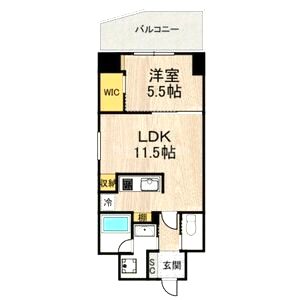 one o one内代の間取り図