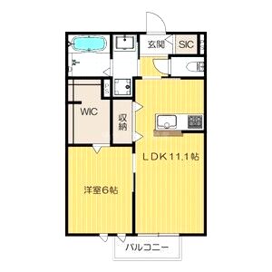 ユニグレイスの間取り図