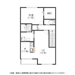 フィカーサ東岸和田 Aの間取り図